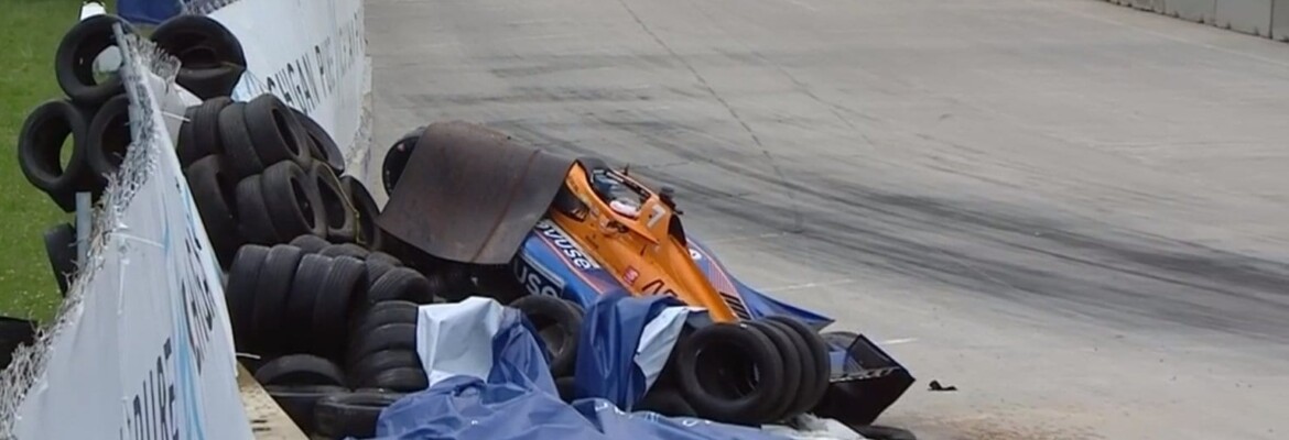 Rosenqvist recebe alta do hospital após acidente na Indy