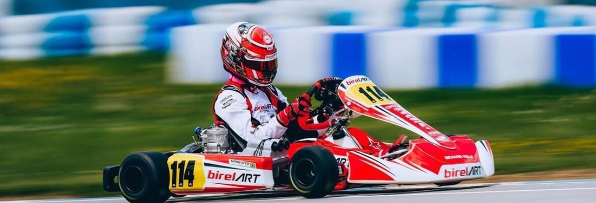 Matheus Morgatto conquista terceiro lugar em Pré-Final do WSK após quarto lugar geral nos heats
