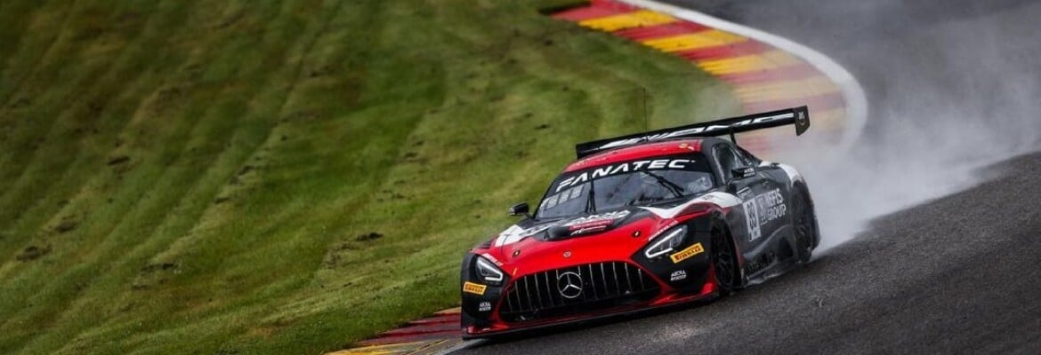 Felipe Fraga testa com a equipe oficial Mercedes em Spa e voa para acelerar no IMSA nos EUA