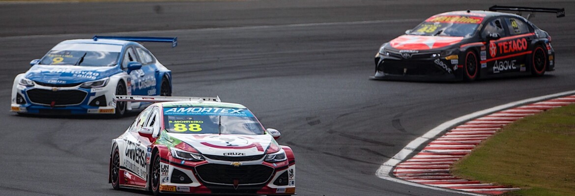 Melhor estreante, Beto Monteiro é destaque na prova 2 da Stock Car com 14 posições ganhas