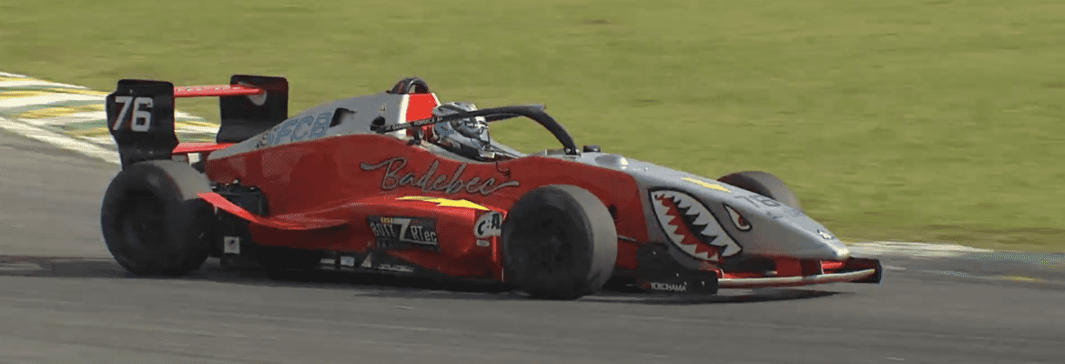 Gabriel Fonseca encerra etapa da F-Delta em Interlagos com cinco ultrapassagens na primeira volta e vitória