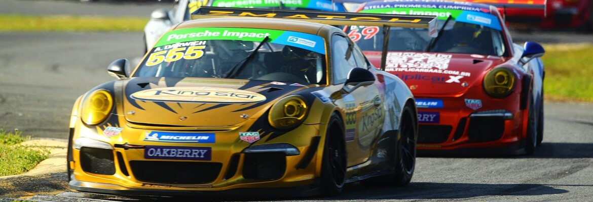 Darwich bate Mohr e vence movimentada corrida 2 da Porsche GT3 Cup