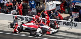 Paretta lamenta abandono na Indy 500, mas diz que “foi melhor que esperado”