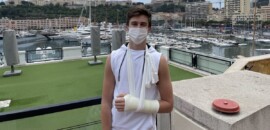 “Ainda não sei se vou dirigir em Silverstone”, diz Pourchaire após uma lesão no pulso na F2