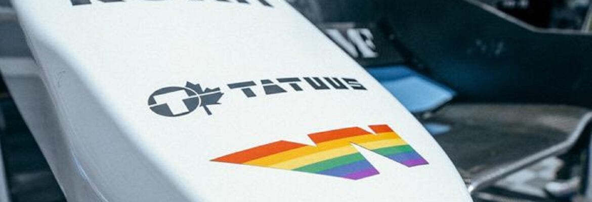 Foto: W Series estampa cores do arco-íris em apoio ao mês do orgulho LGBTQ+