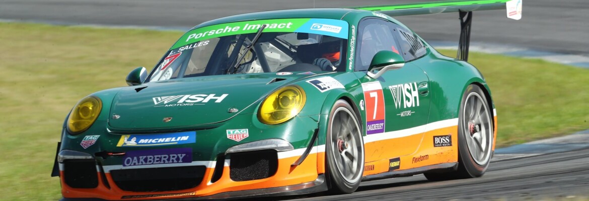 Salles faz melhor tempo e lidera treino livre da Porsche GT3 Cup em Curitiba