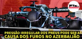 Em Dia: Pressão irregular dos pneus pode ser a causa dos furos no Azerbaijão