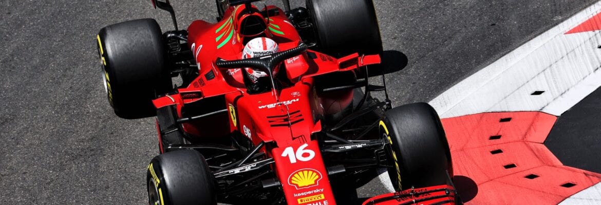 Charles Leclerc (Ferrari) GP do Azerbaijão de F1