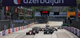 Gasly e Vettel comentam relargada parada no GP do Azerbaijão de F1