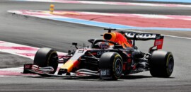Verstappen coloca Red Bull à frente no TL2 para o GP da França de F1