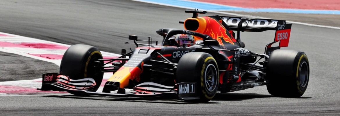 Verstappen coloca Red Bull à frente no TL2 para o GP da França de F1
