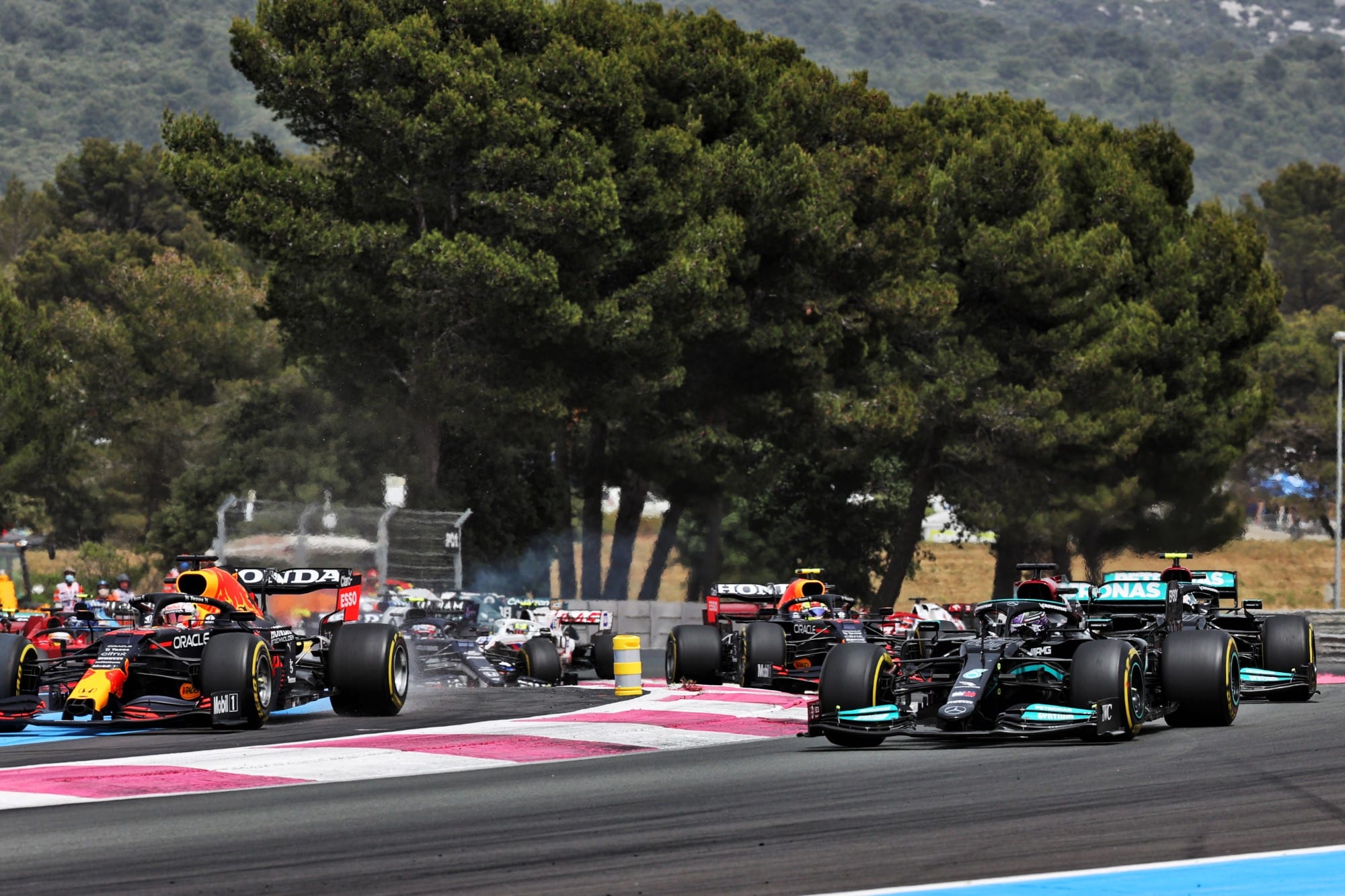 Galeria: confira as imagens da vitória de Verstappen no GP da França de F1