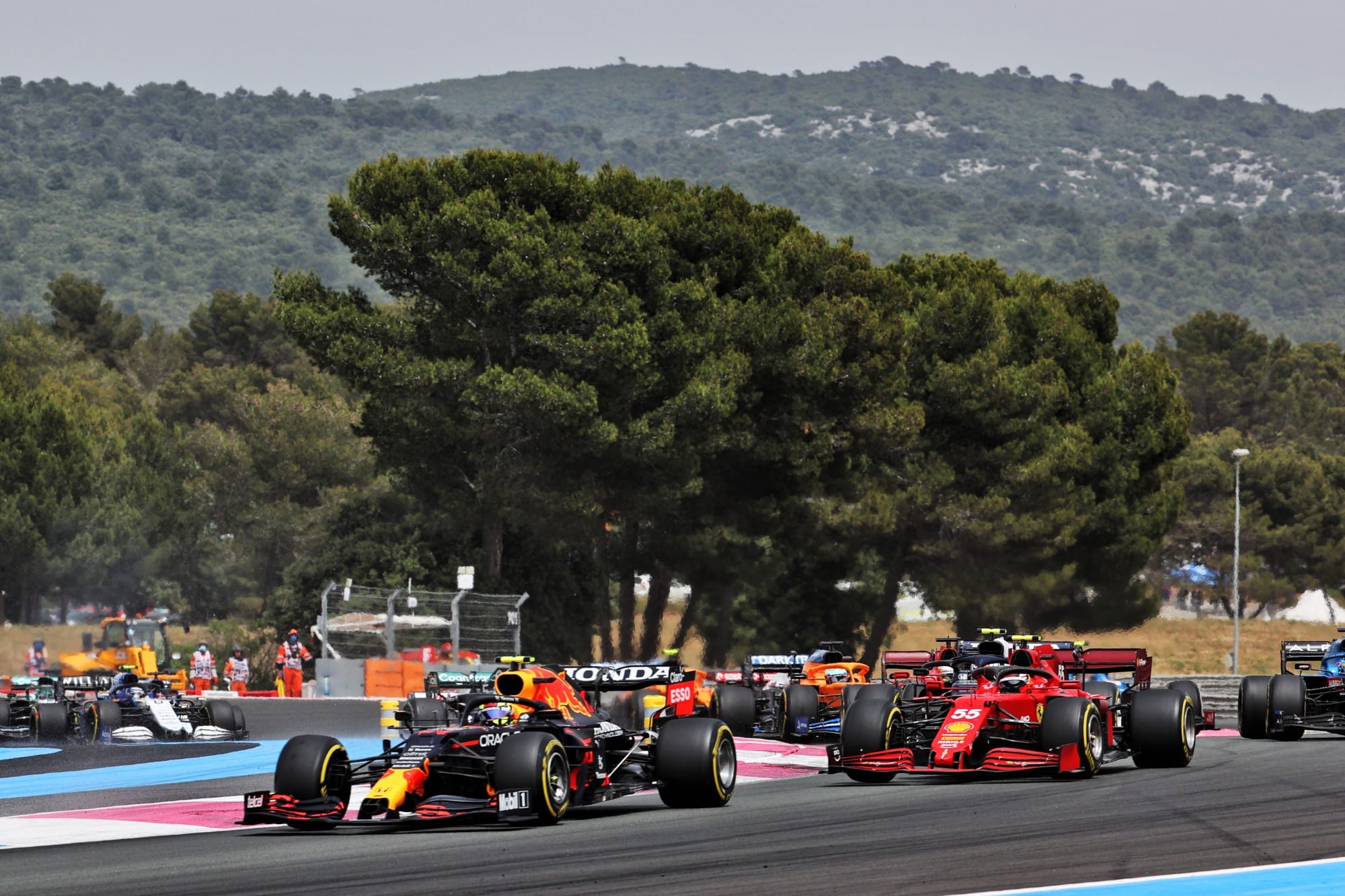 Galeria: confira as imagens da vitória de Verstappen no GP da França de F1