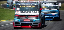 Beto Monteiro conquista pódio e top-5 com a Universal em Interlagos na Copa Truck