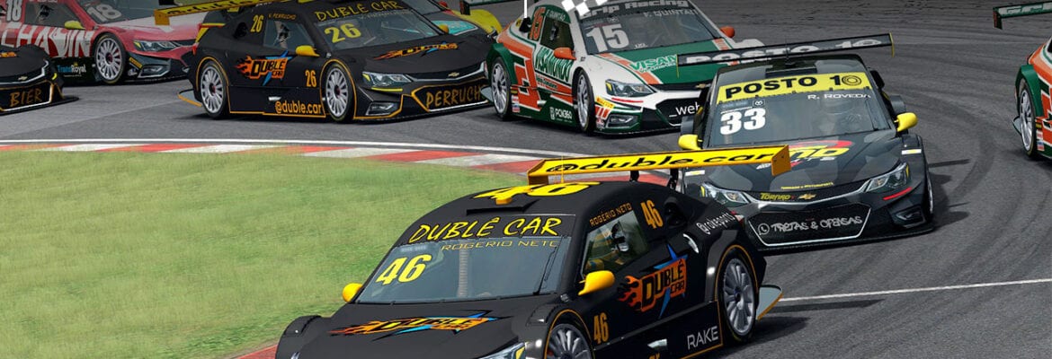 Walltime Copa Stock: Rogério Neto (Dublê Car) vence prova de pura simulação em Montreal