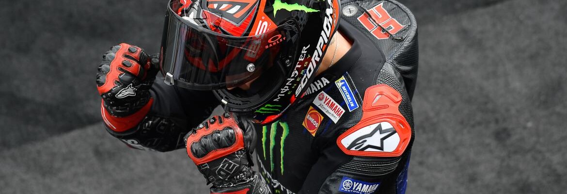 Quartararo diz que pódio na Alemanha foi “ouro” após fim de semana difícil