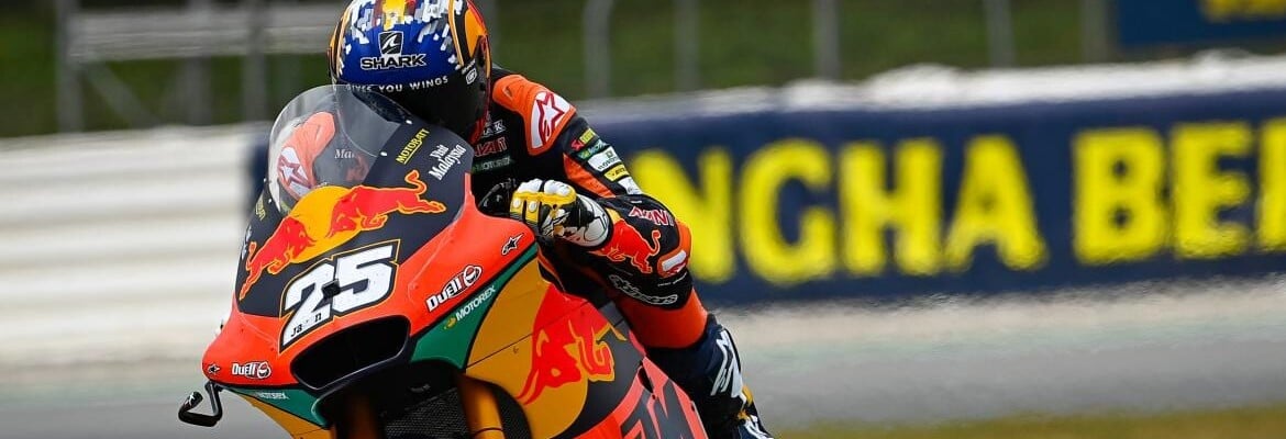 Raul Fernandez se recupera após início ruim e vence prova da Moto2 na Holanda