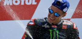 Quartararo diz ter tido “problema no braço” em vitória na Holanda