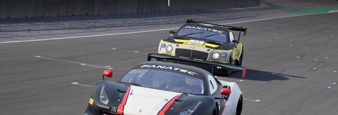 Realdrive GT3 Competizione: Caique Oliveira (Corinthians) passa Daniel Strufaldi na última curva em Laguna Seca