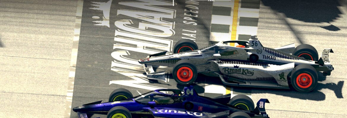 Realdrive Indy Series: Yurem Rubens (EG) vence Adriano Pinheiro por 15 milésimos em Michigan