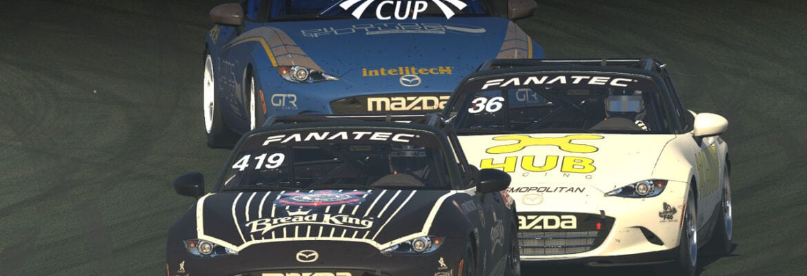 MX5 Cup: Jamison Sampaio (Corinthians) brilha em Laguna Seca nas duas baterias