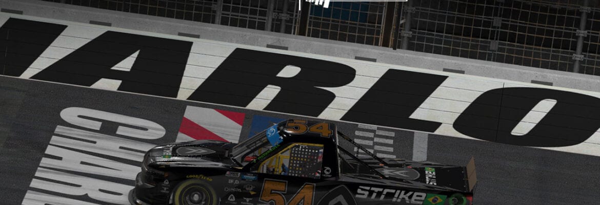 Realdrive Nascar Series: Renato Tamburini (YouRaceBR) vence no soar do gongo em Charlotte