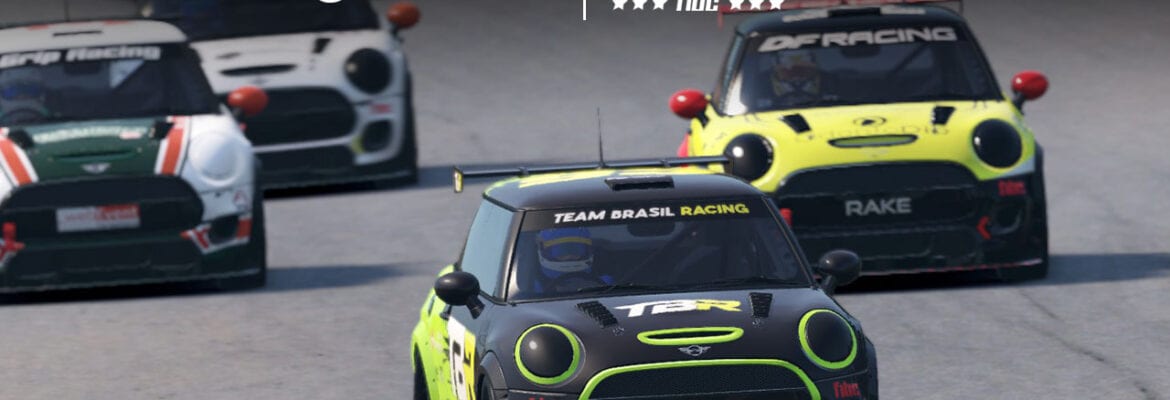 CriaPubli Virtual Mini: Andre Retek (Team Brasil) vence prova de superação em Donington Park