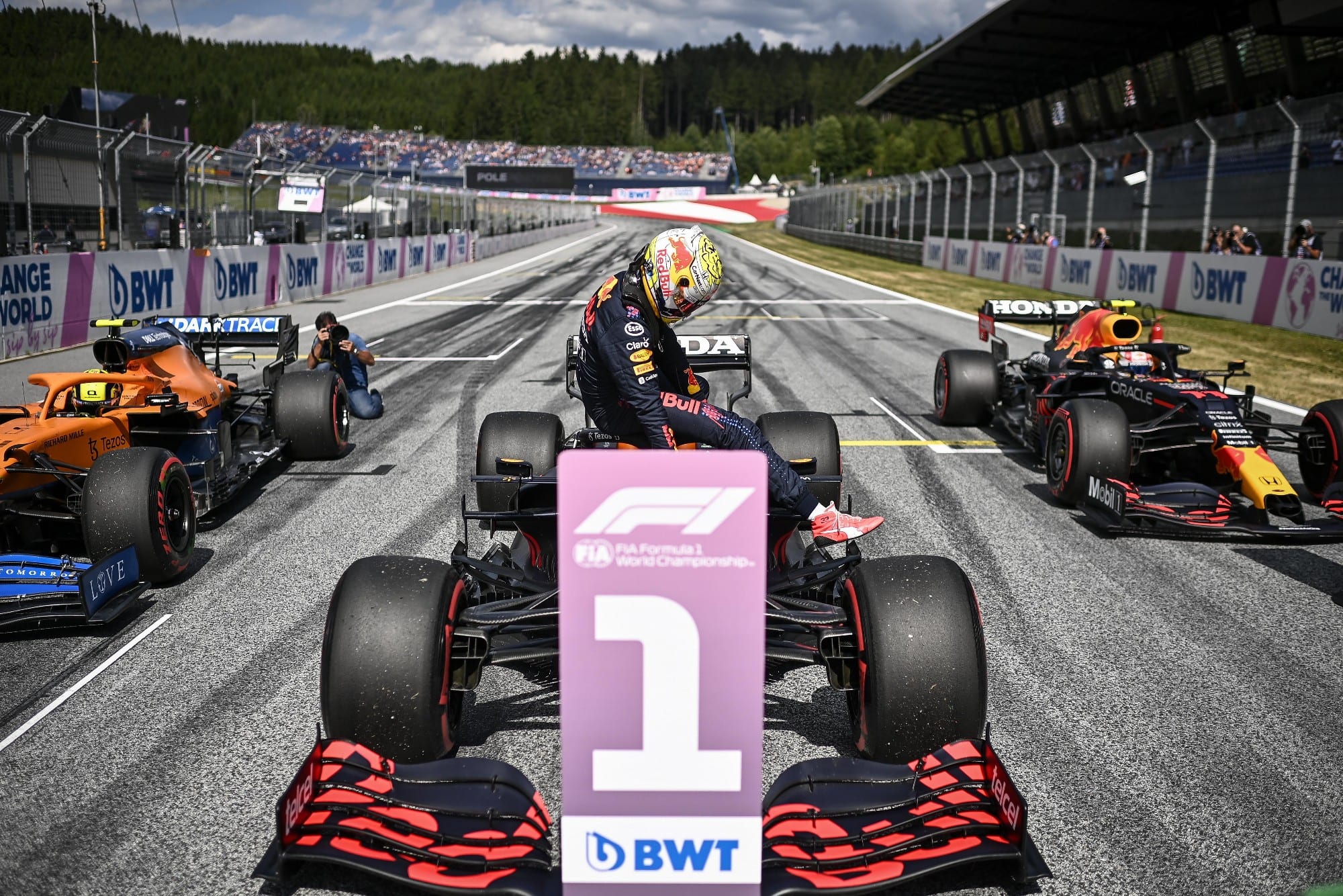 Galeria: confira as imagens da pole-position de Verstappen na Áustria