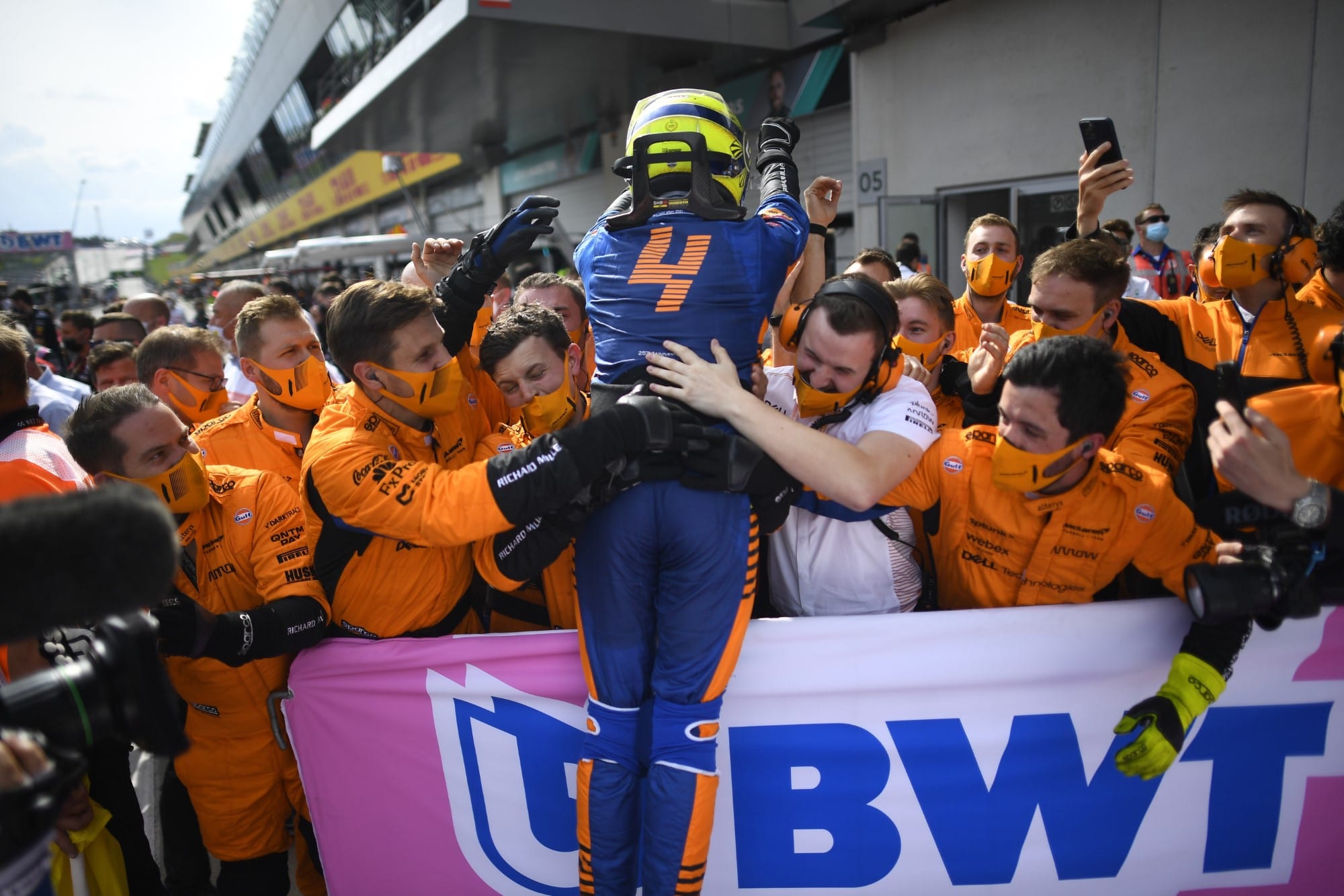 Galeria: as imagens da vitória de Verstappen no Grande Prêmio da Áustria de F1