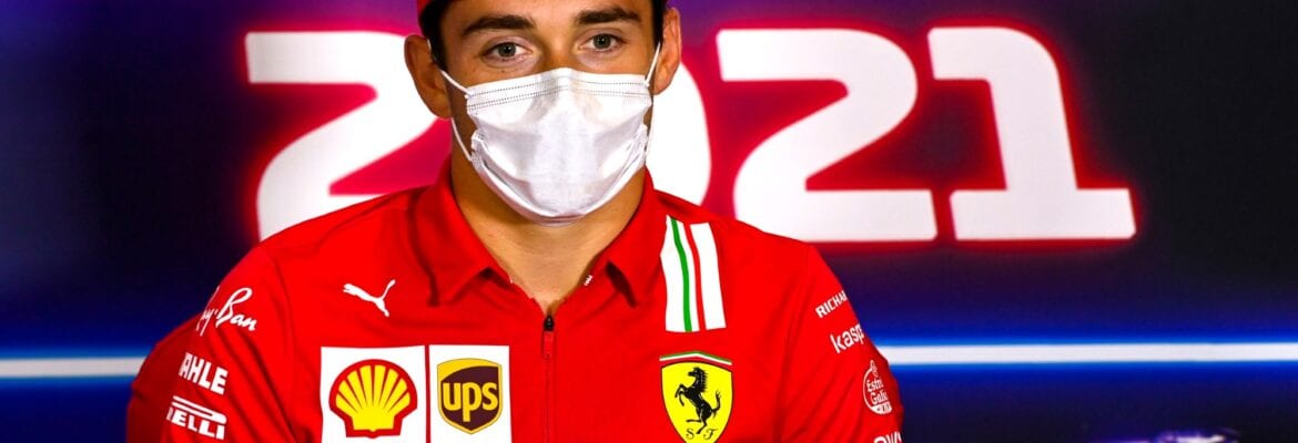 Leclerc comenta sobre novo motor da Ferrari e a possibilidade de chuva no GP da Rússia de F1
