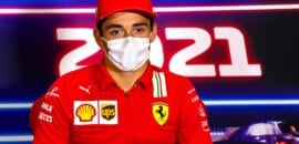 Leclerc comenta sobre novo motor da Ferrari e a possibilidade de chuva no GP da Rússia de F1