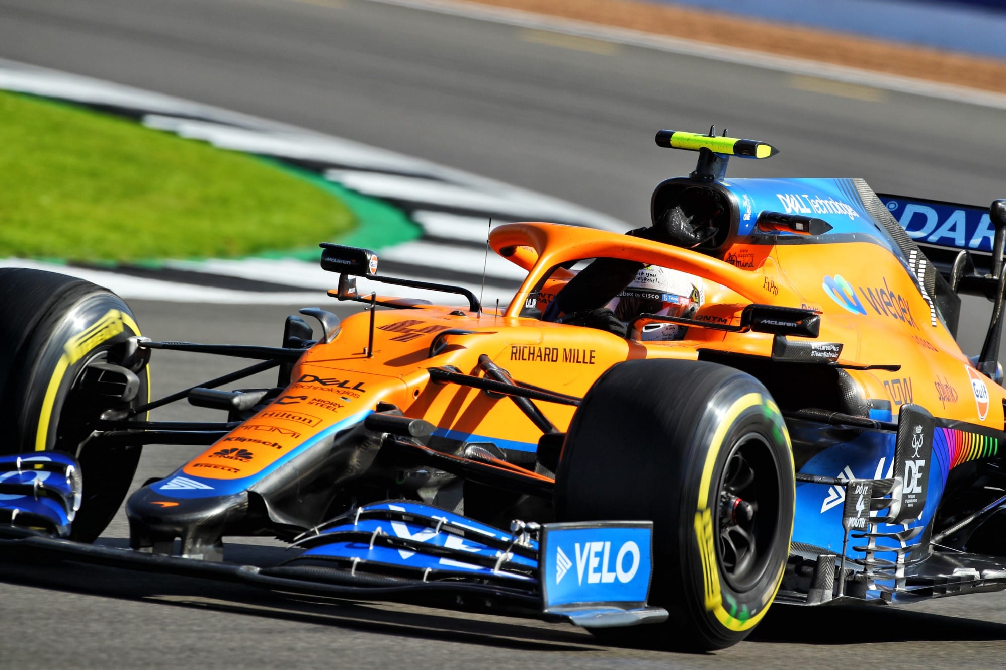 Lando Norris (McLaren) GP da Inglaterra F1 2021