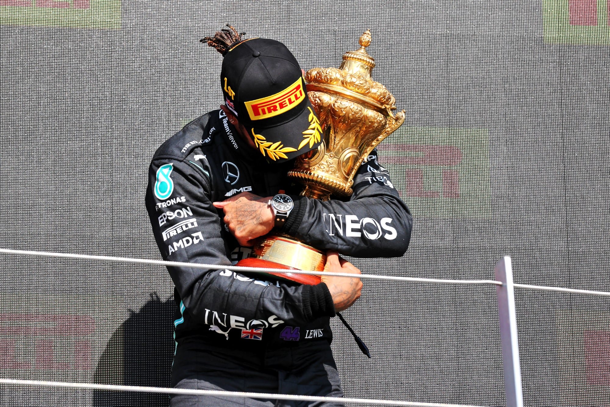 Galeria: as imagens da vitória de Hamilton no GP da Inglaterra de F1 Lewis Hamilton (Mercedes) GP da Inglaterra F1 2021