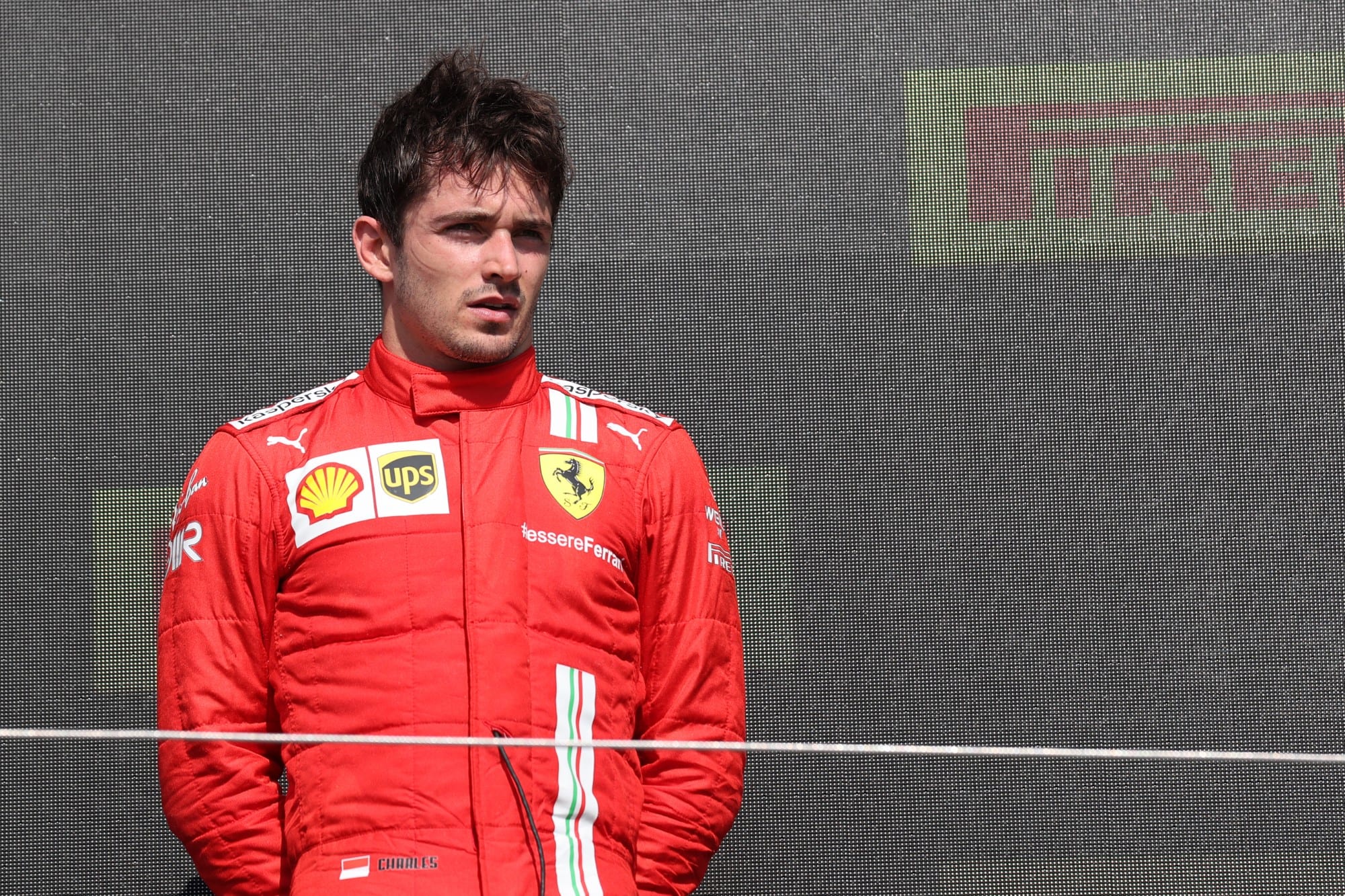 Charles Leclerc (Ferrari) GP da Inglaterra F1 2021