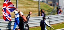 Hamilton se recupera de punição e vence o GP da Inglaterra de F1