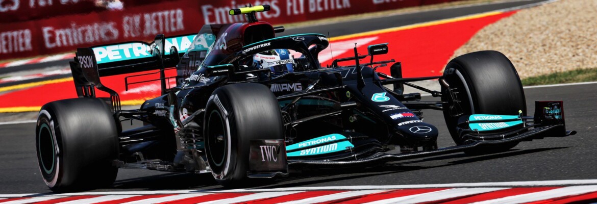 Bottas lidera 1-2 da Mercedes no segundo treino para o GP da Hungria de F1