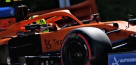 Norris frustrado com acidente no GP da Hungria de F1