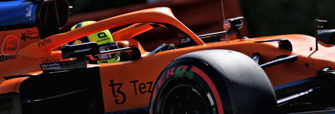 Norris frustrado com acidente no GP da Hungria de F1