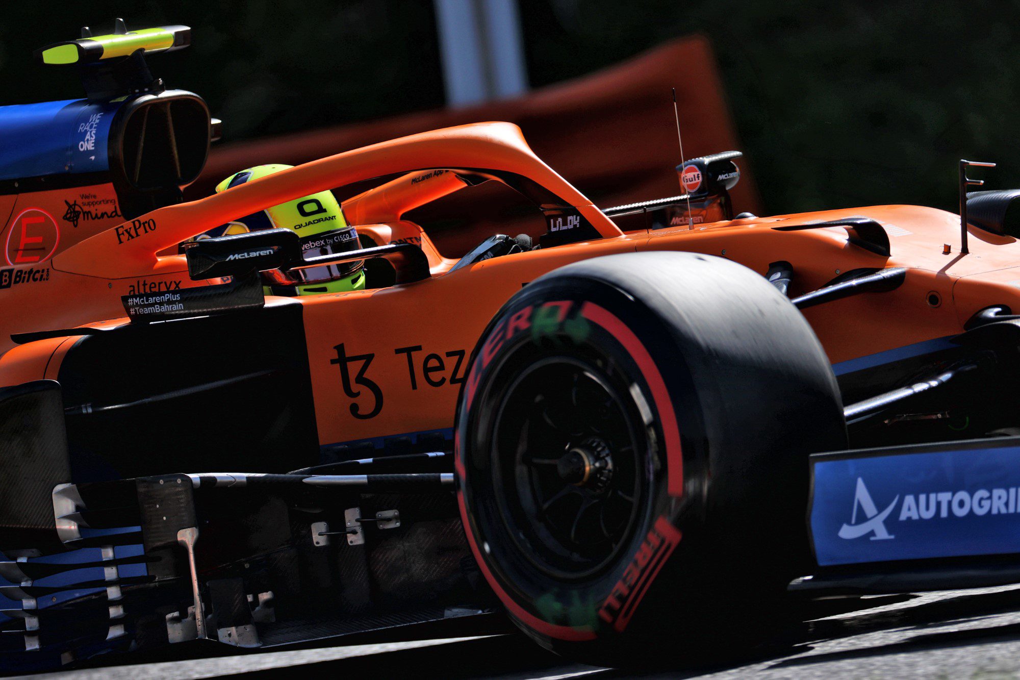 Galeria: as imagens do primeiro dia de treinos da F1 na Hungria Lando Norris (McLaren) GP da Hungria F1 2021