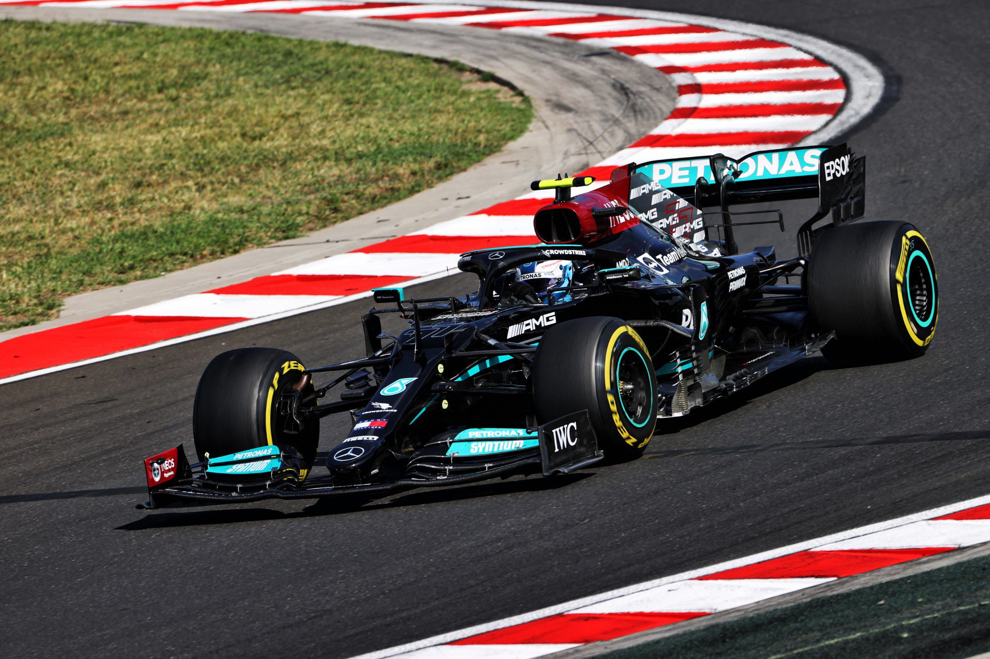 Galeria: as imagens do primeiro dia de treinos da F1 na Hungria Valtteri Bottas (Mercedes) GP da Hungria F1 2021