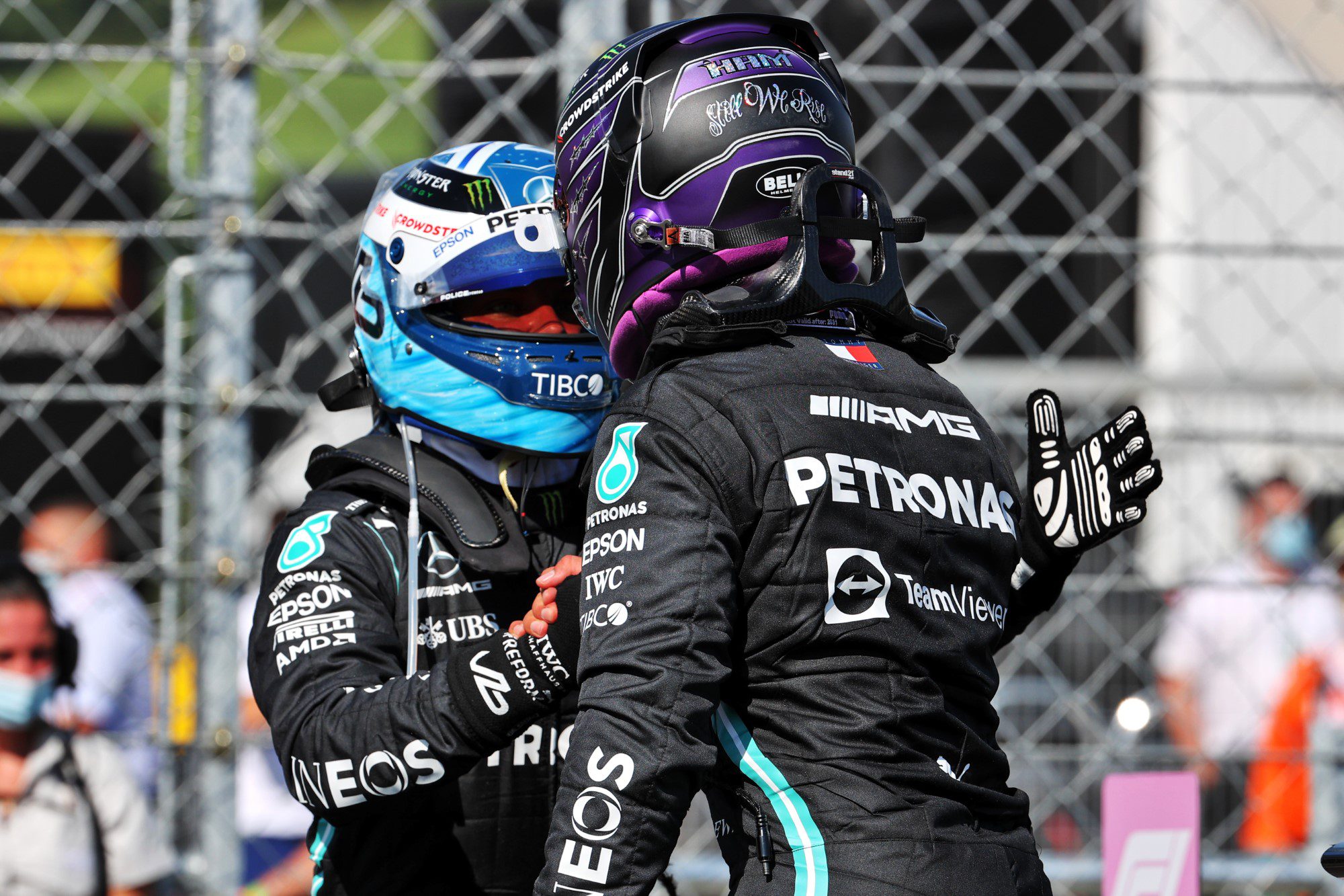 Lewis Hamilton e Valtteri Bottas - Mercedes - GP da Hungria F1 2021