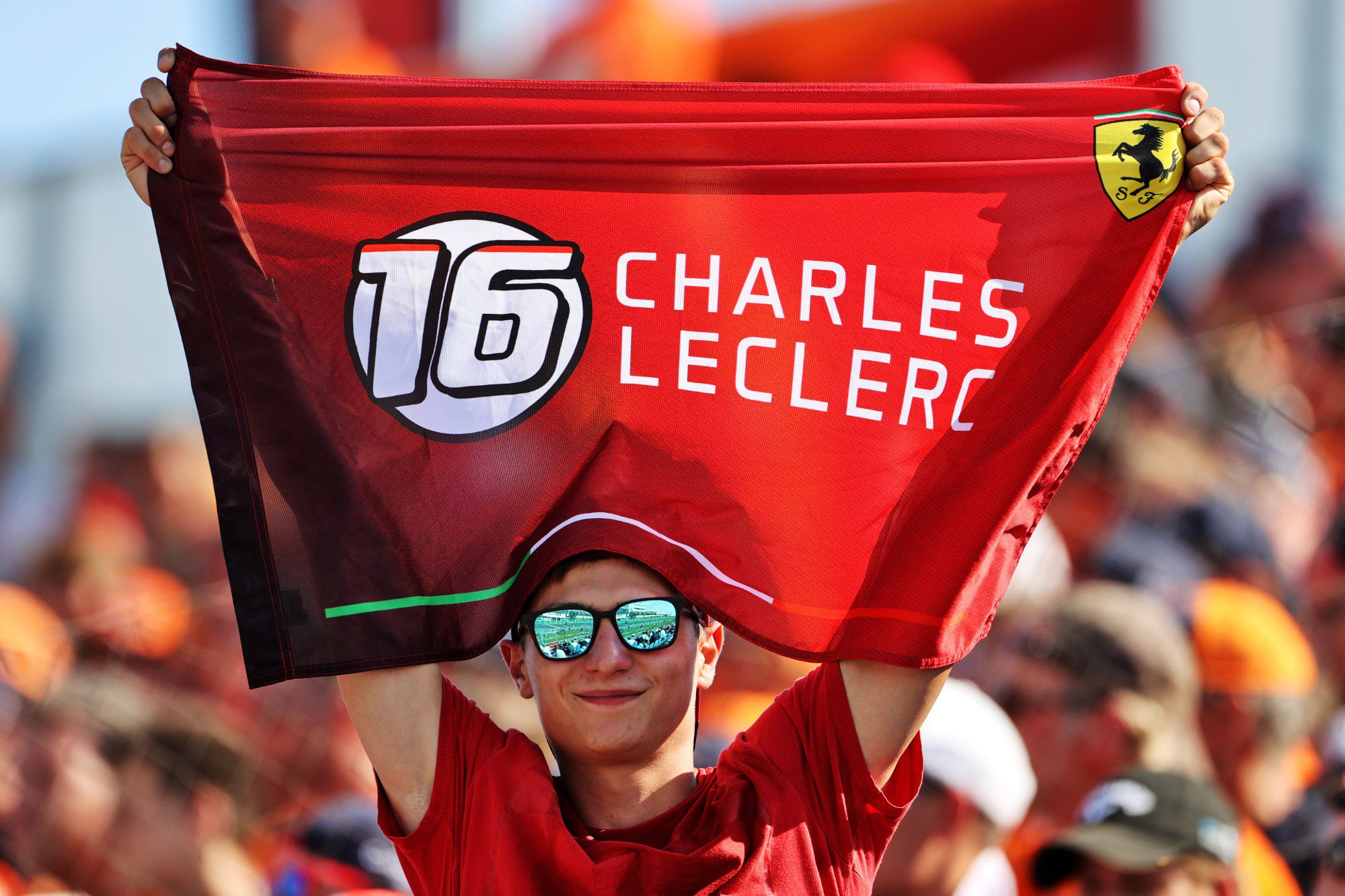 Torcedores - Charles Leclerc - GP da Hungria F1 2021