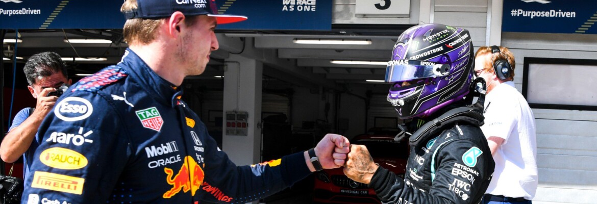 Max Verstappen e Lewis Hamilton - GP da Hungria F1 2021