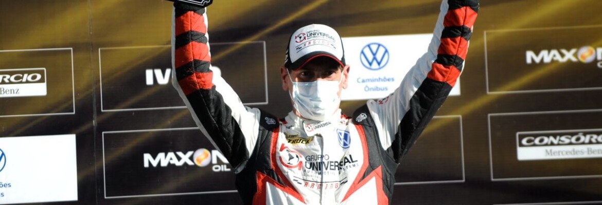 Beto Monteiro conquista três pódios na Copa Truck em Cascavel (PR)