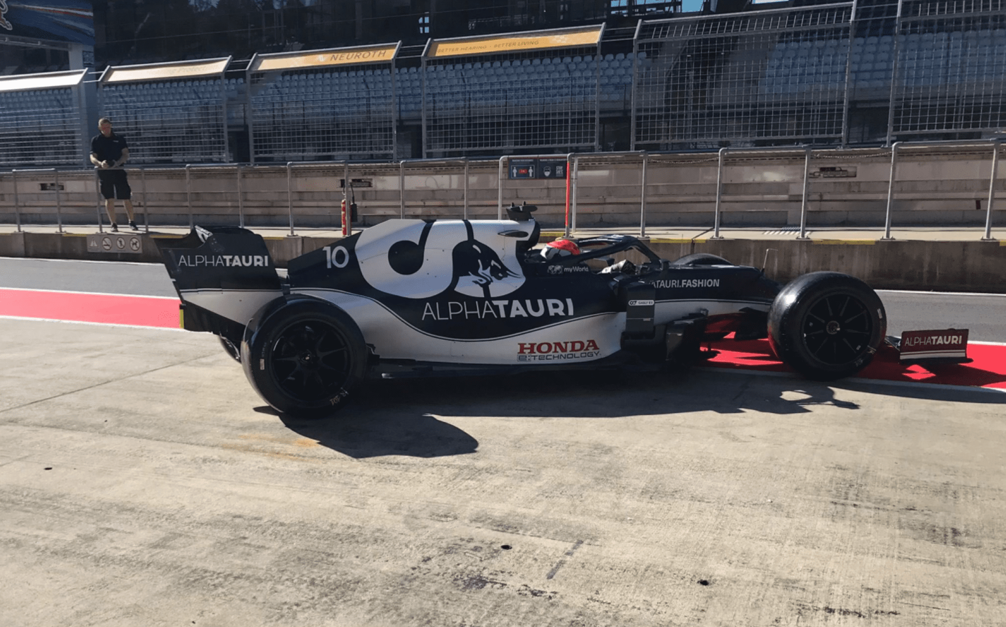 AlphaTauri - Teste Pirelli F1 2021 - Áustria