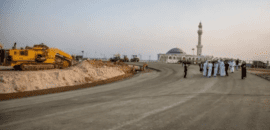 Novas imagens mostram a construção do circuito para o GP da Arábia Saudita de F1