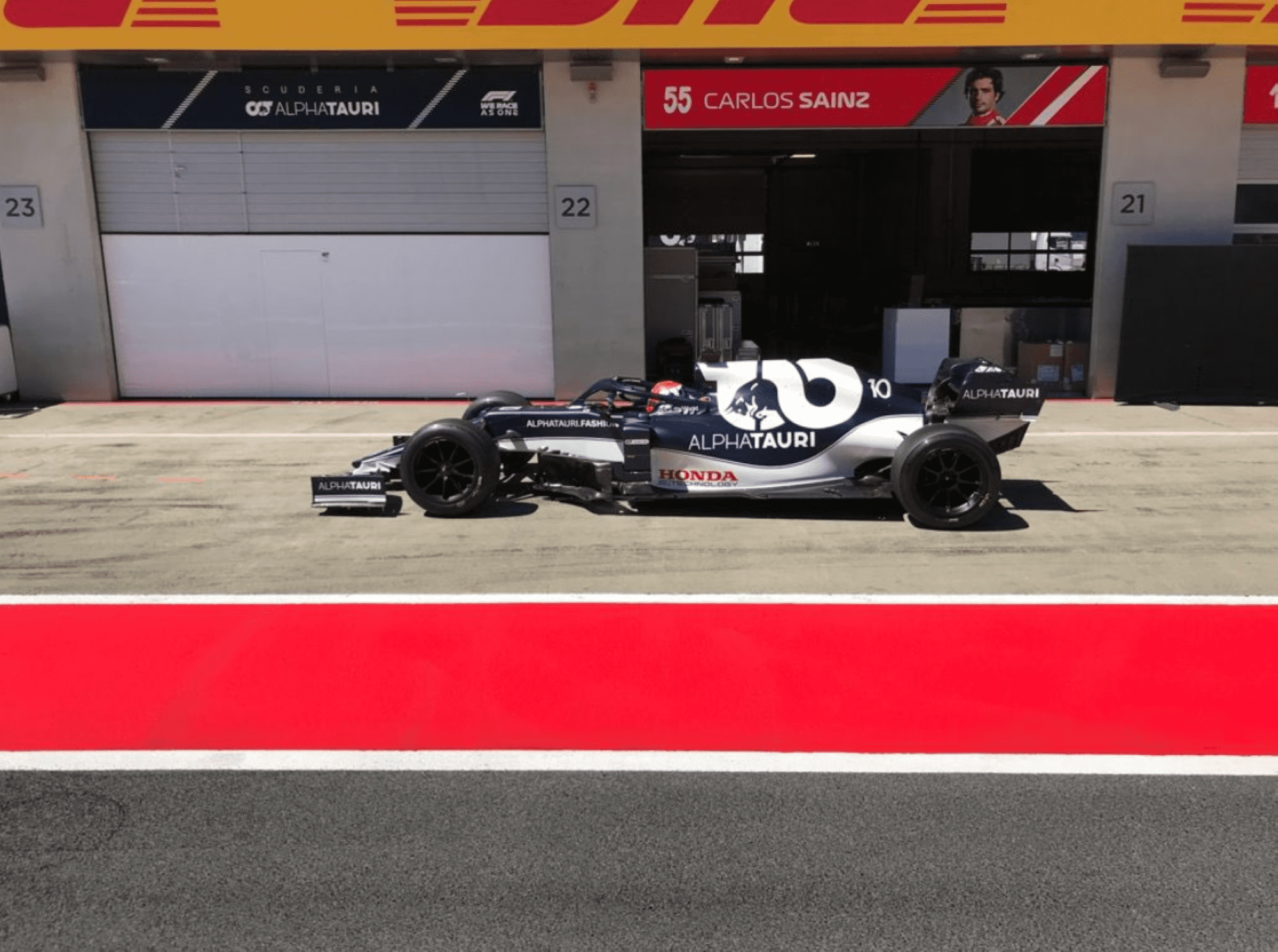 AlphaTauri - Teste Pirelli F1 2021 - Áustria