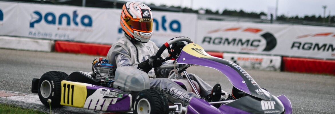 Rafa Câmara busca ampliar a liderança no Europeu de Kart em Sarno