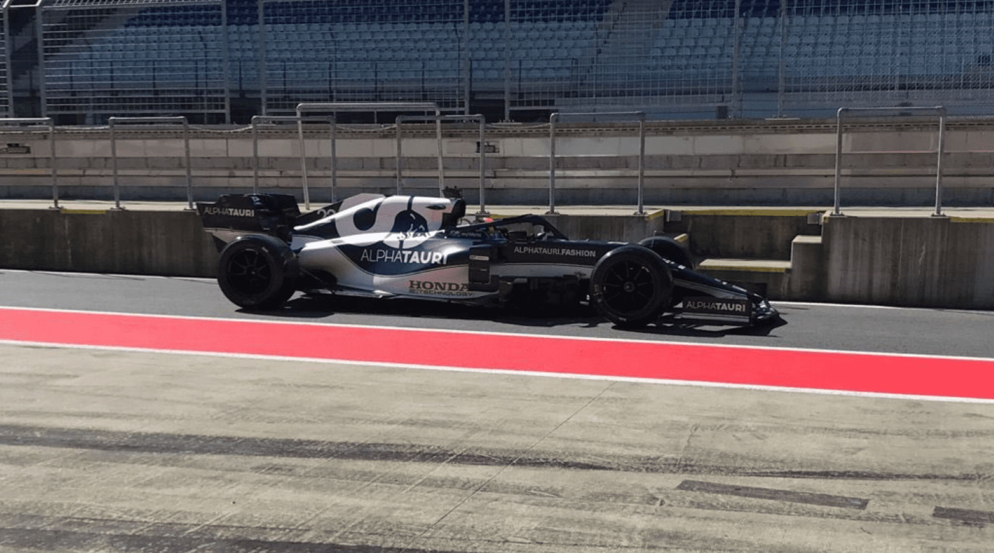 AlphaTauri - Teste Pirelli F1 2021 - Áustria