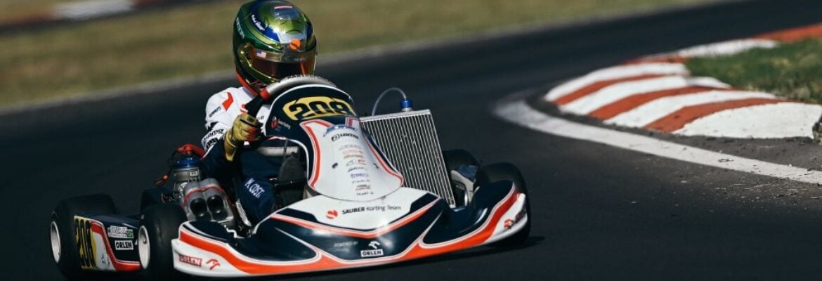 Em Sarno, Miguel Costa destaca velocidade para brigar por top-5 no Europeu de Kart